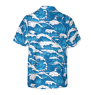 Corgi Surfing Dog Hawaiian Shirt