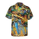Unisex Saxophone Hawaiian Shirt
