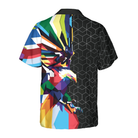 Awesome Colorful American Eagle Design Hawaiian Shirt