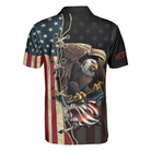 All Gave Some Some Gave All Veteran Polo Shirt, American Bald Eagle Shirt Design, Patriotic Shirt For Veterans