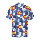 Colorado Flag Seamless Pattern USA Hawaiian Shirt