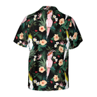 Tropical Floral Parrot Hawaiian Shirt