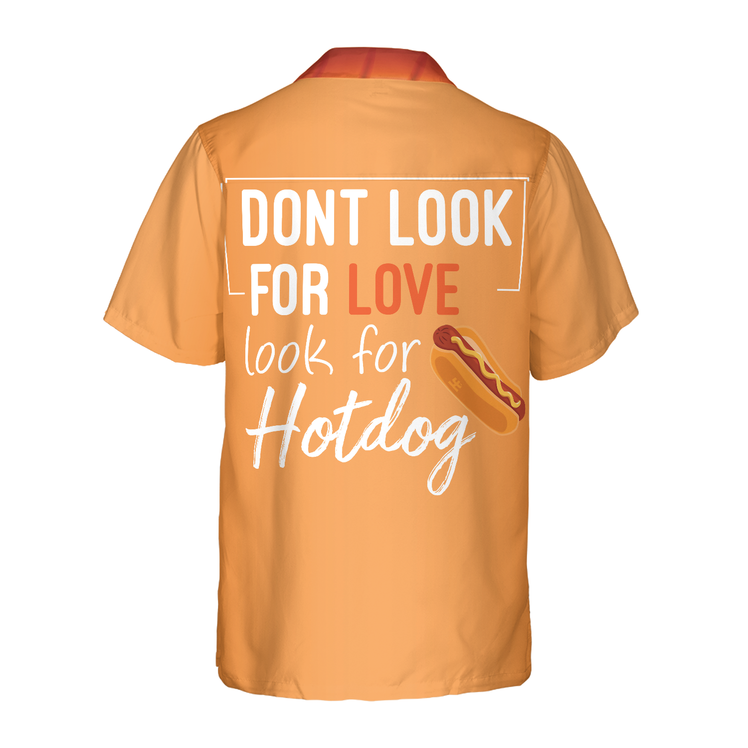 Funny Halloween Hot Dog Costume Shirt Hawaiian Shirt