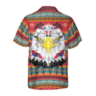 Geometric Tribal American Eagle Shirt Hawaiian Shirt