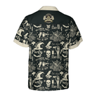 Retro Halloween Beer Party Hawaiian Shirt