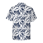 Tropical Palm Tree Cannabis Marijuana Hawaiian Shirt