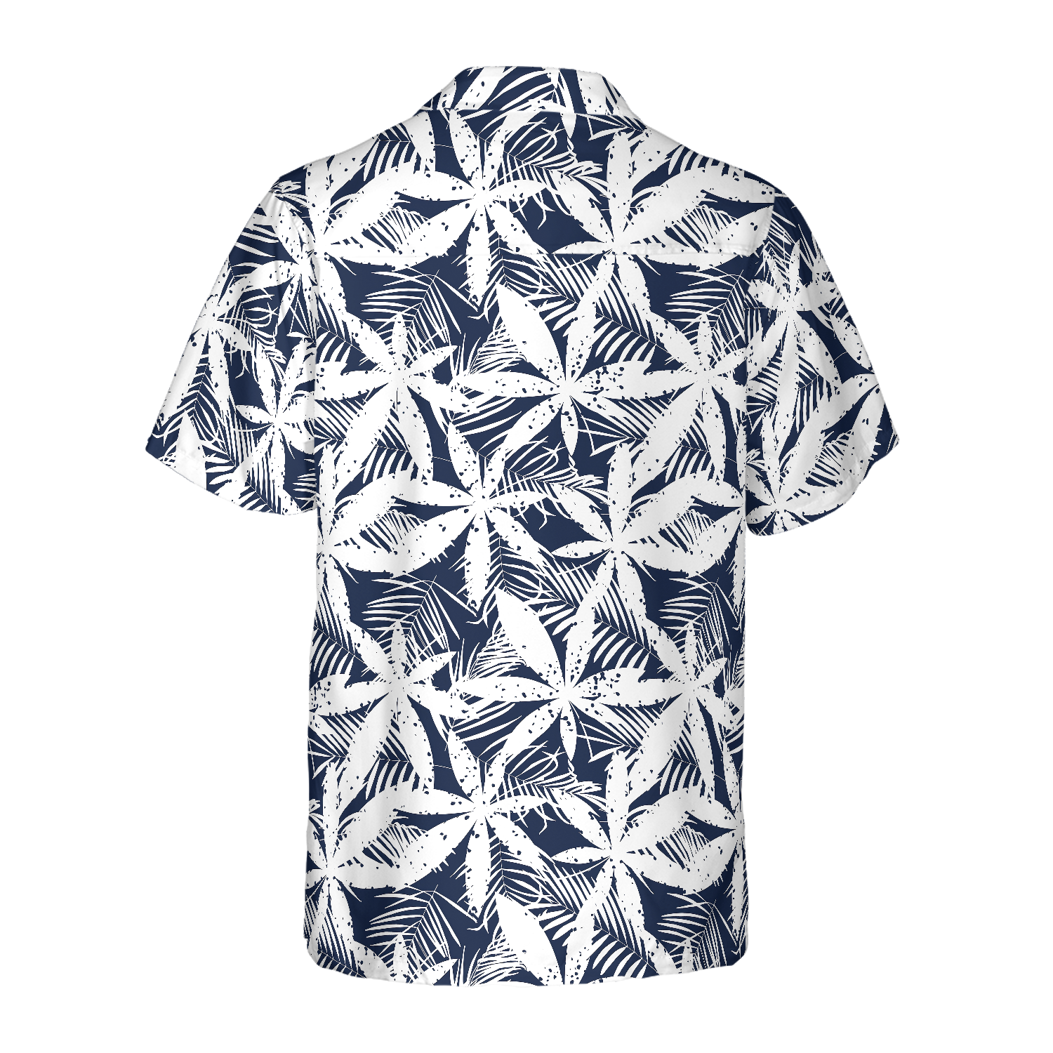 Tropical Palm Tree Cannabis Marijuana Hawaiian Shirt