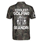 Coolest Golfing Grandpa Golf Polo Shirt