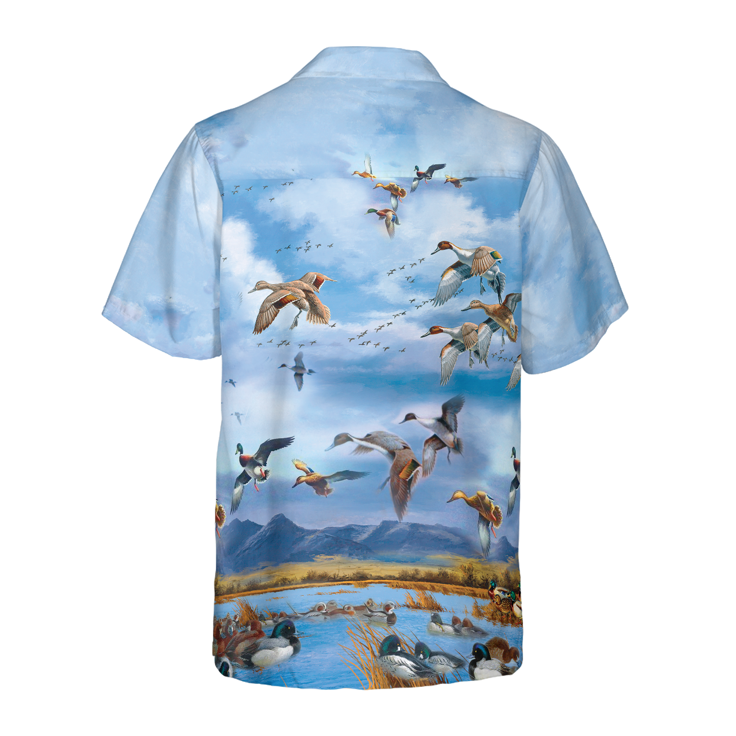 Wild Ducks Keep Your Freedom Hawaiian Shirt