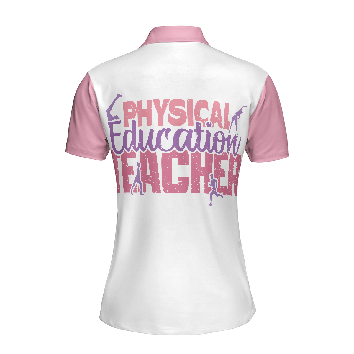 Physical Education Teacher Short Sleeve Women Polo Shirt, Physical Education Teacher Appreciation Gift