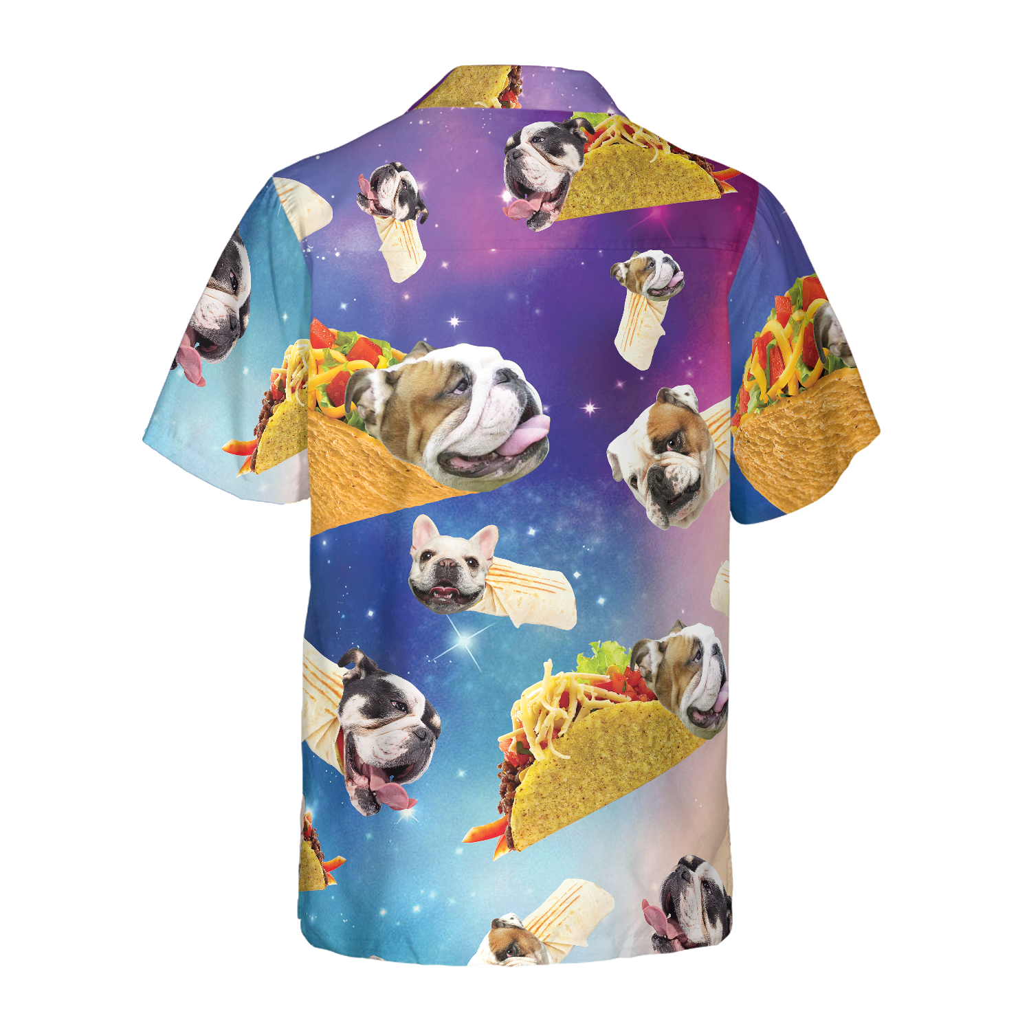 Taco Bulldog Shirt For Men Hawaiian Shirt