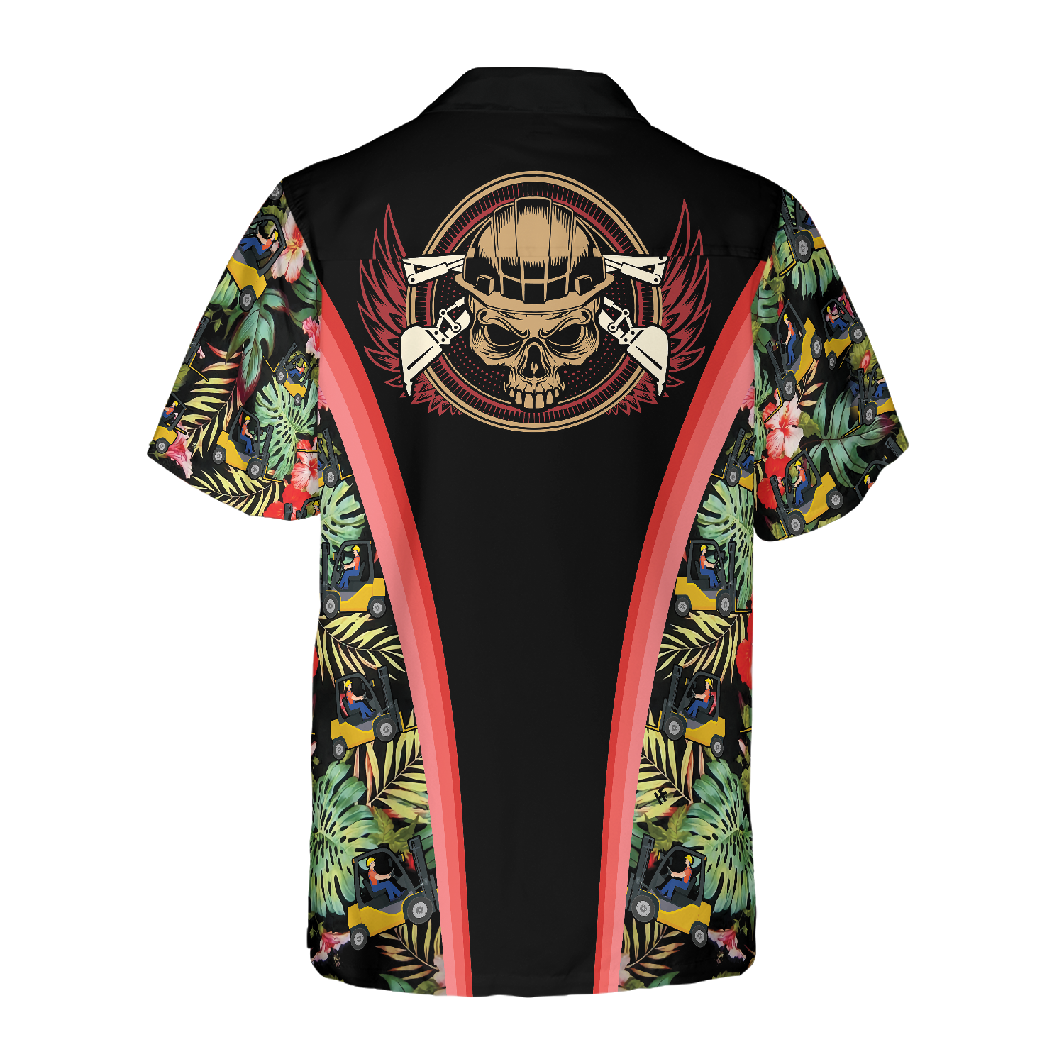 Heavy Equipment Operator Tropical Custom Hawaiian Shirt
