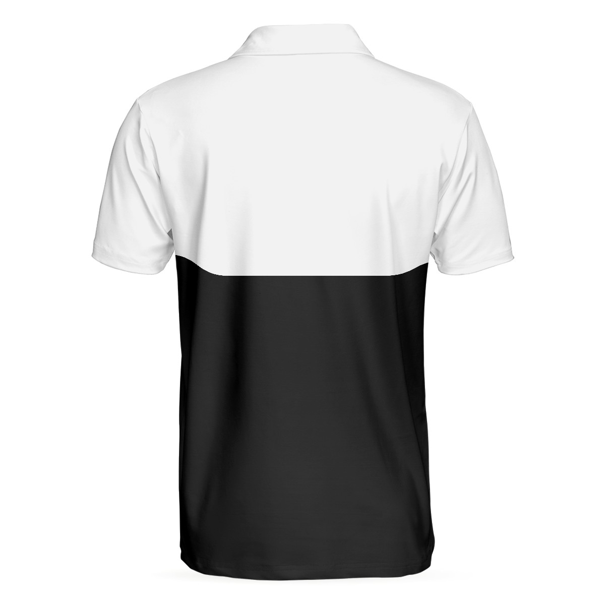 Golf Evolution Vintage Short Sleeve Polo Shirt, Elegant Back And White Polo Shirt, Best Golf Shirt For Men