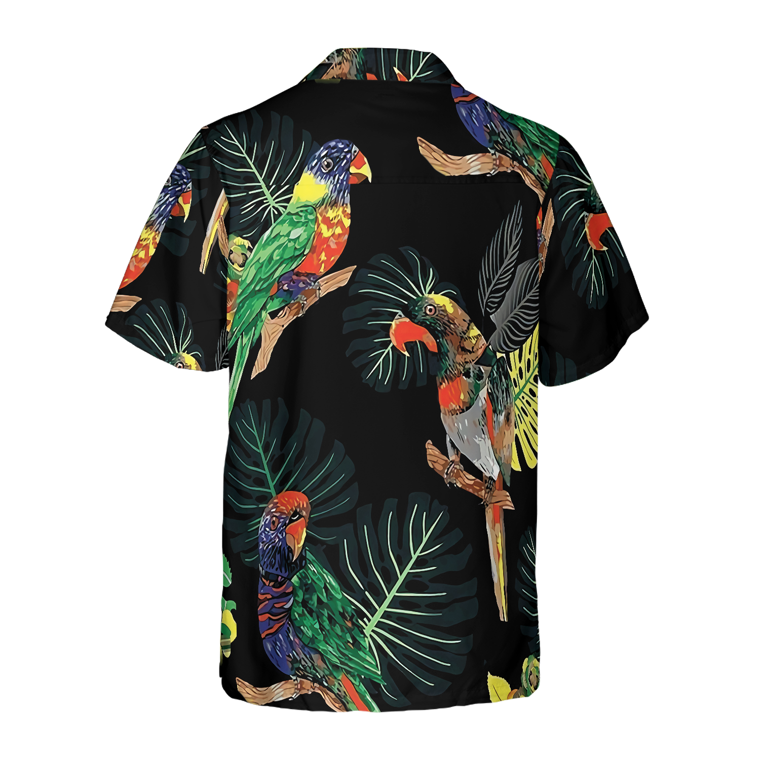 Parrots In The Tropical Rain Forest Hawaiian Shirt
