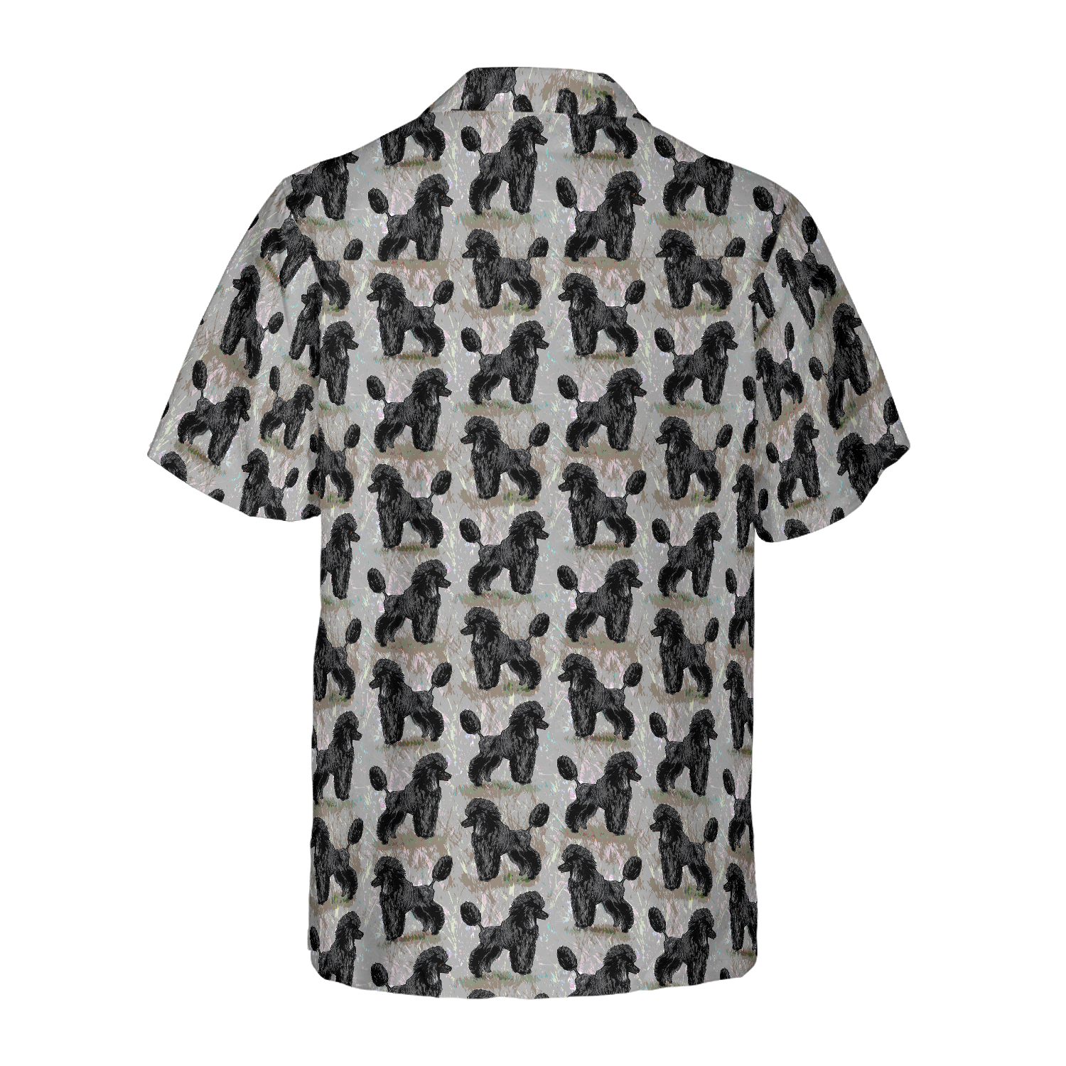 Black Poodles Shirt For Men Hawaiian Shirt