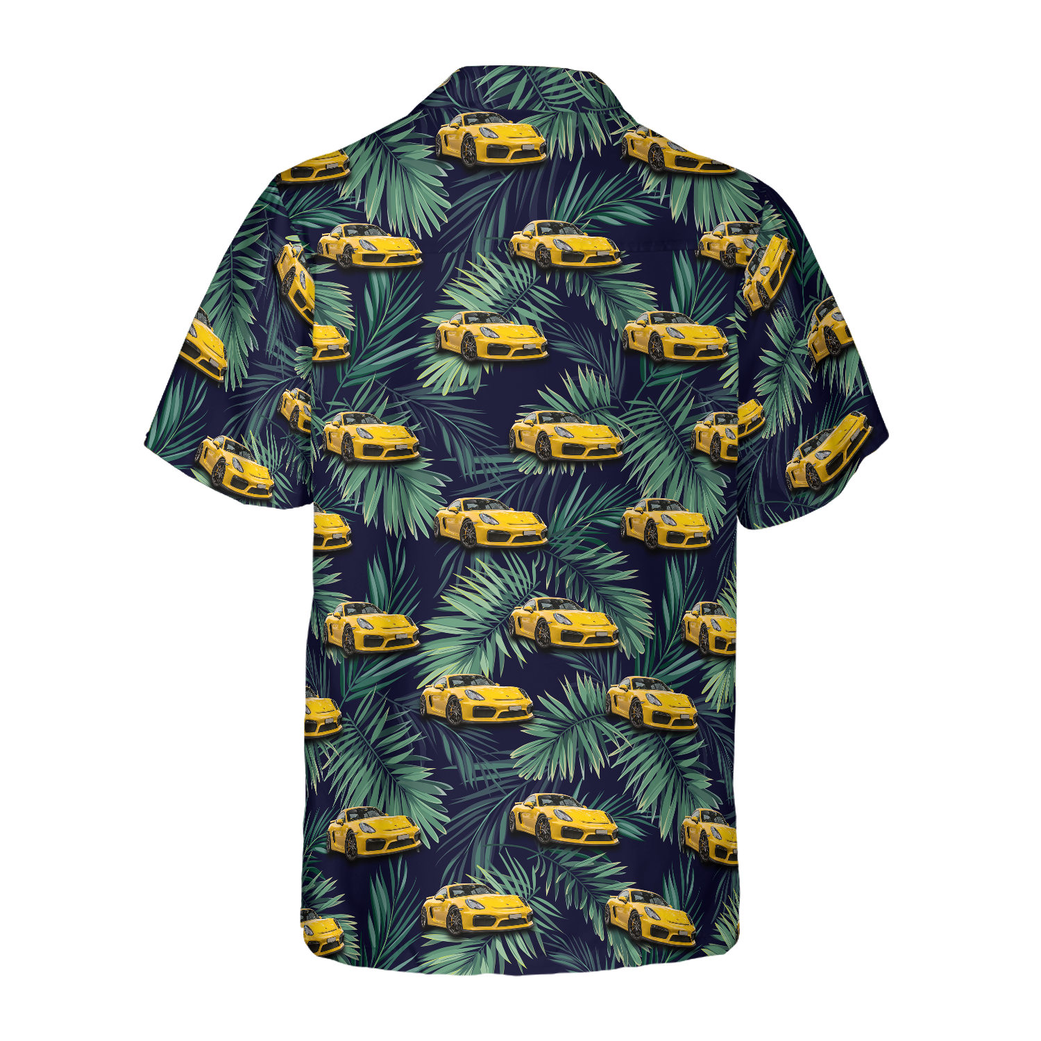 Custom Tropical Car Hawaiian Shirt