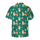 Corgi & Boba Tea Hawaiian Shirt