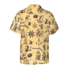 Map Of The King Pirate Hawaiian Shirt