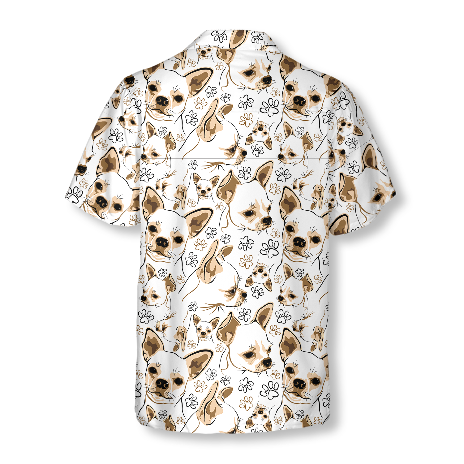 Cute Chihuahua Shirt For Men Hawaiian Shirt