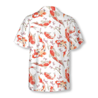 Koi Fish And Cherry Blossom Hawaiian Shirt