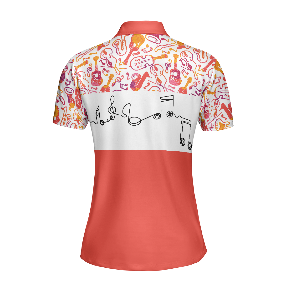 Music Teacher Music Beat Short Sleeve Women Polo Shirt