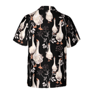 Seamless Gooses Pattern Shirt For Men Hawaiian Shirt