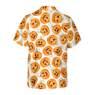 Pumpkin Pattern Halloween Hawaiian Shirt, Halloween Shirt For Men And Women
