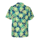 Tropical Marijuana Leaves Shirt For Men Hawaiian Shirt