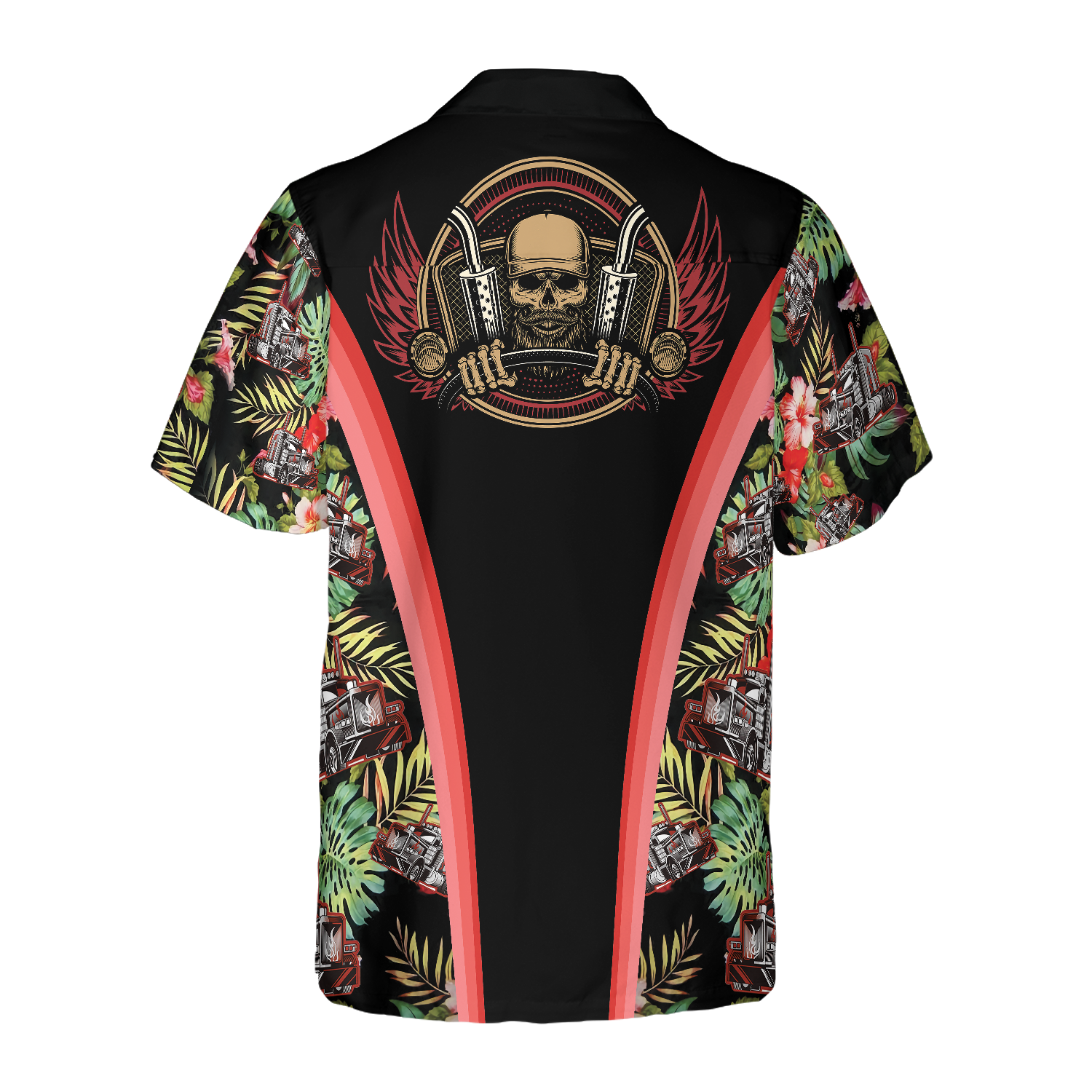 Trucker Tropical Hawaiian Shirt