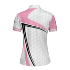 Golf Girl In Sporty Style Golf Short Sleeve Women Polo Shirt, Simple Golf Shirt Design For Female Players