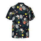 Tropical Floral Tennis Hawaiian Shirt