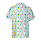 Tropical Pineapple Flamingo Shirt For Men Hawaiian Shirt