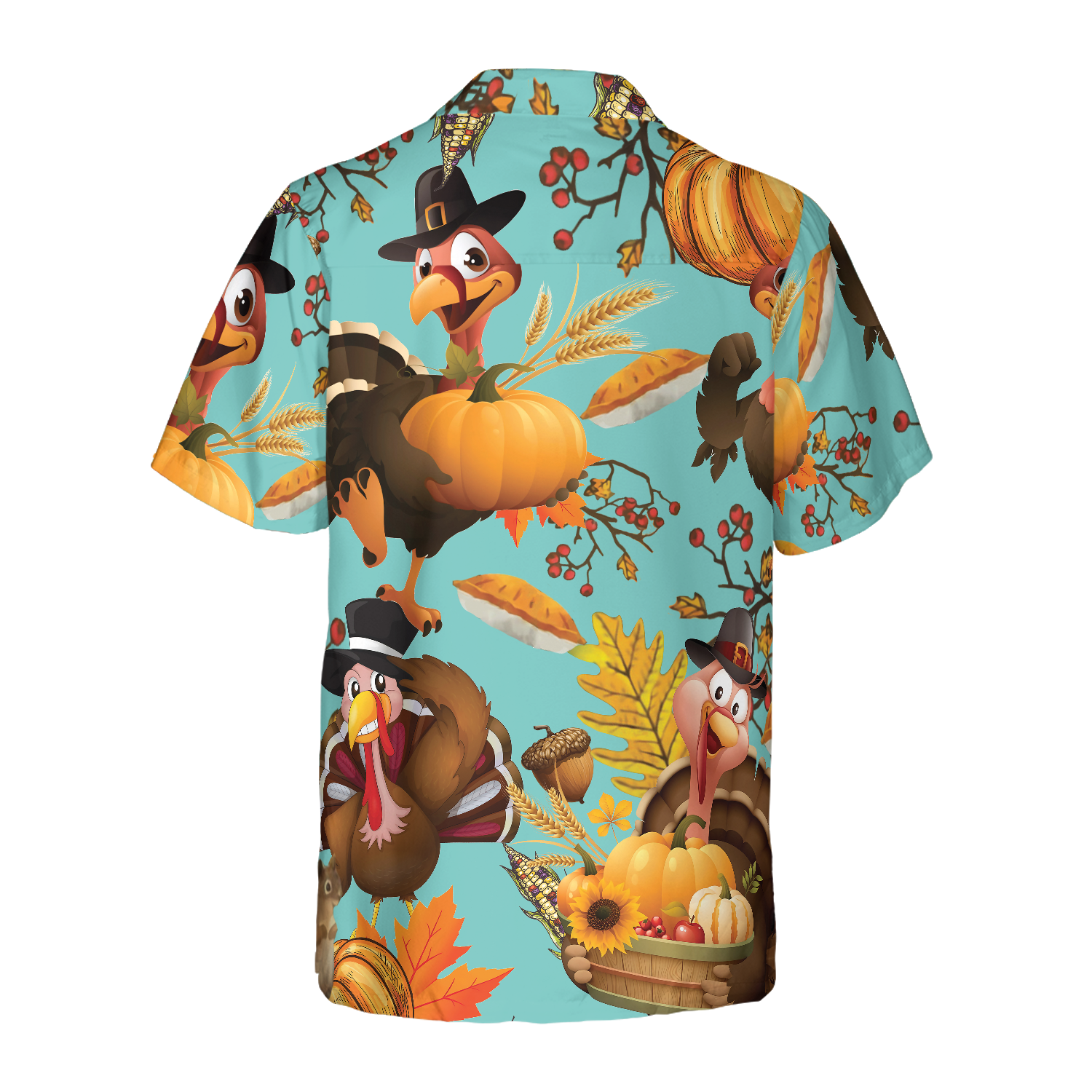 Turkey For Thanksgiving Hawaiian Shirt, Thanksgiving Gobble Shirt, Gift For Thanksgiving Day