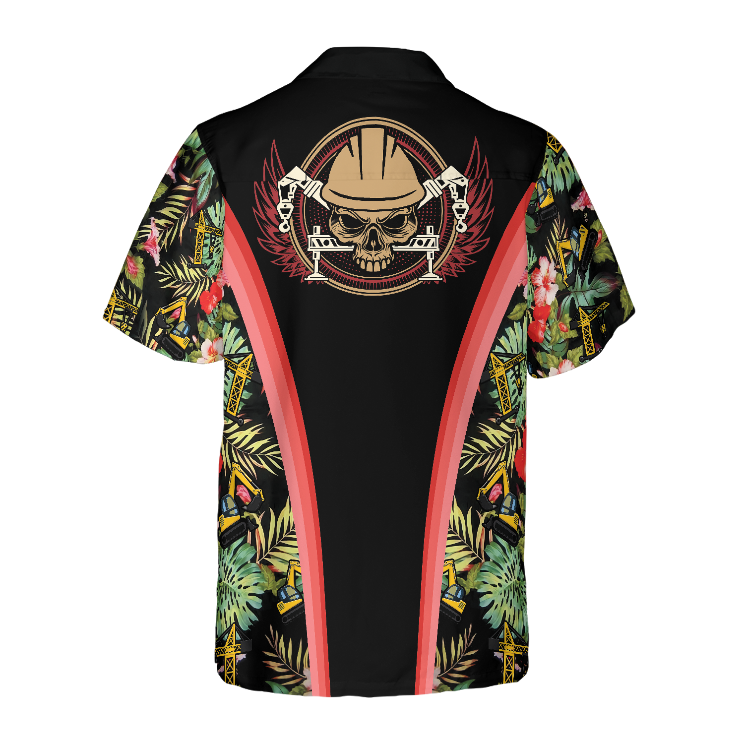 Crane Operator Tropical Custom Hawaiian Shirt