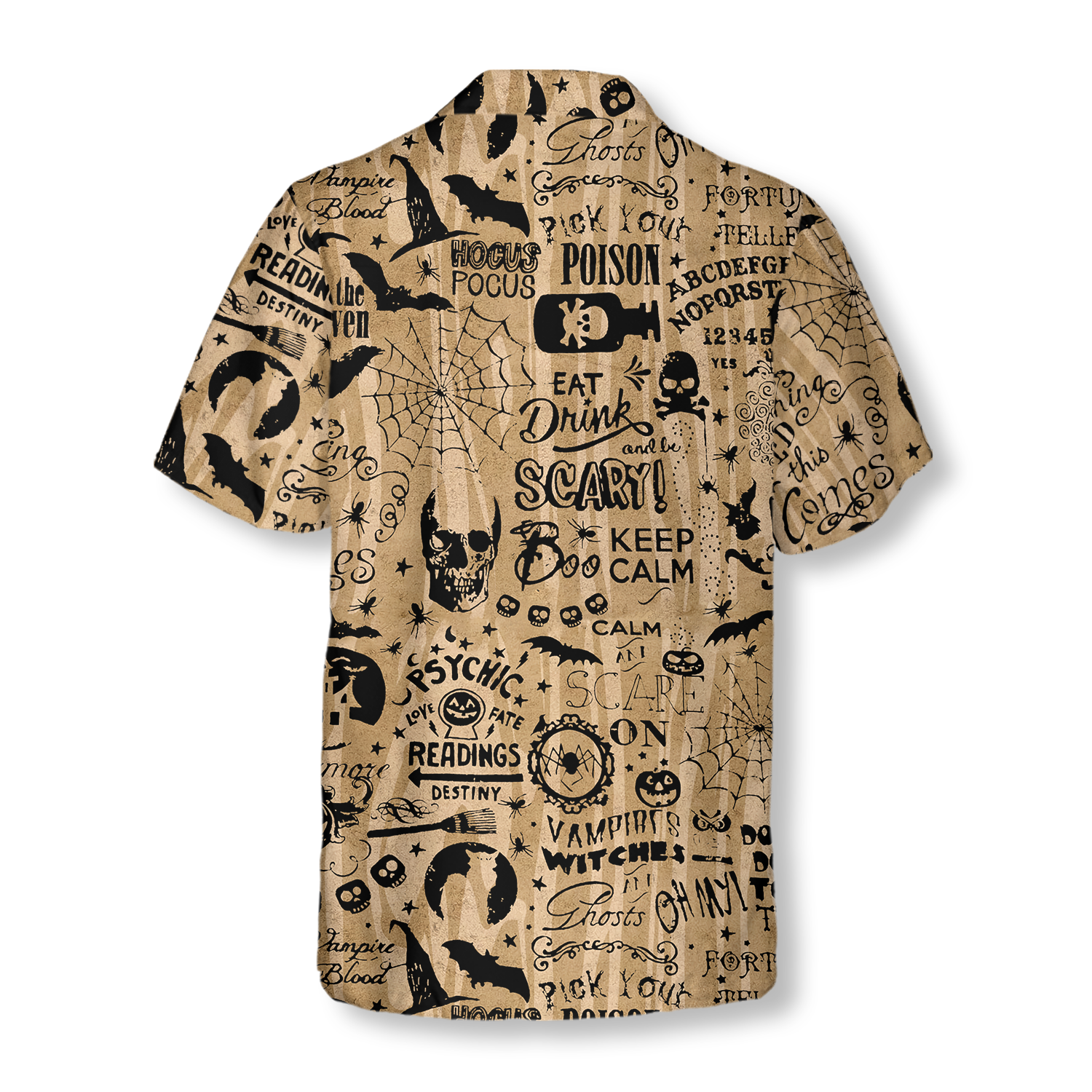 Halloween Ouija Shirt For Men Hawaiian Shirt