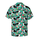 Tropical Floral Corgi Hawaiian Shirt, Corgi Shirt For Men And Women
