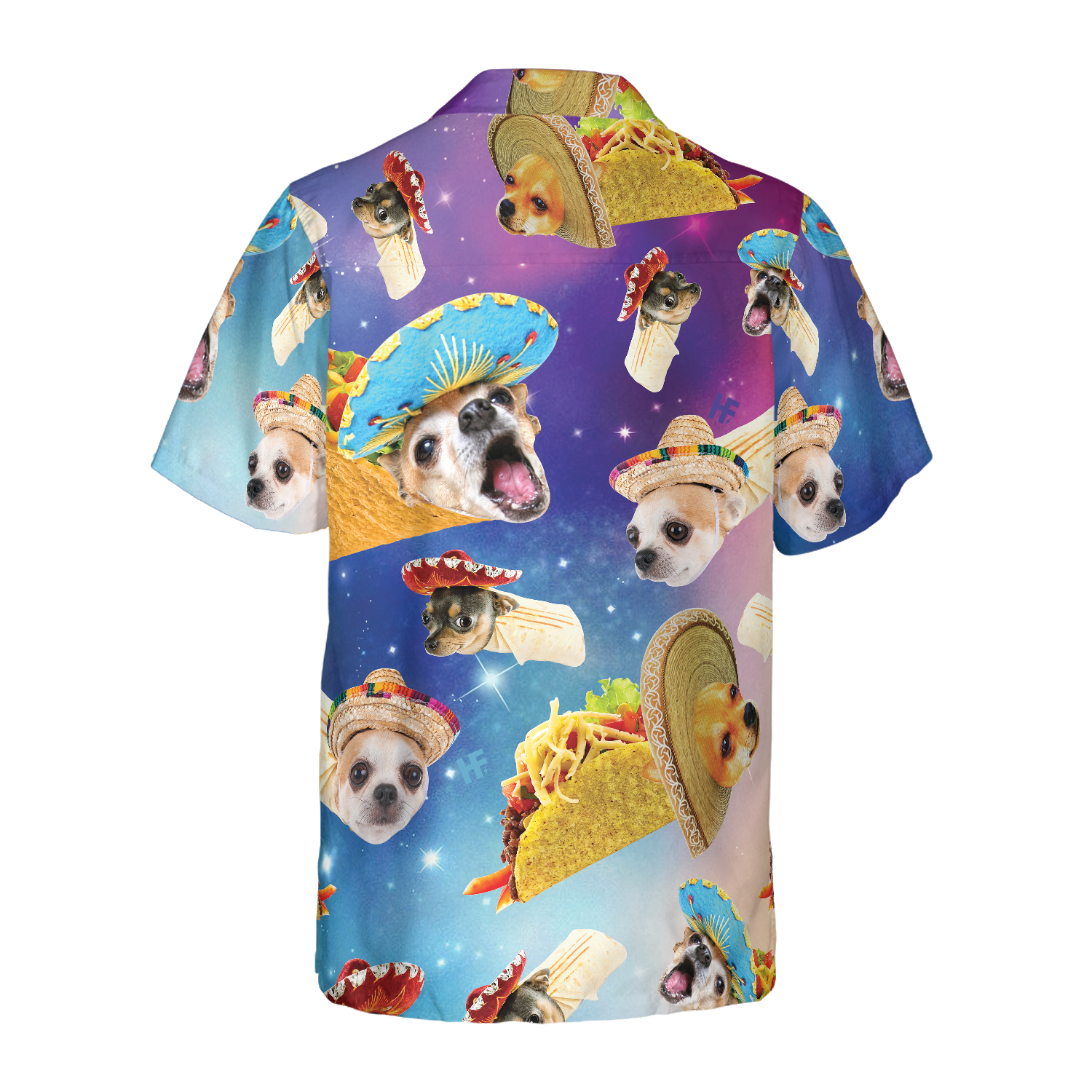 Taco Chihuahua Dog Hawaiian Shirt