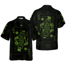 Dope Marijuana King Card Hawaiian Shirt