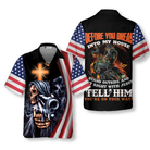 Gun And God Shirt For Men Hawaiian Shirt