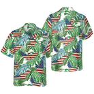 Tropical American Eagle Shirt For Men Hawaiian Shirt