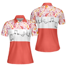 Music Teacher Music Beat Short Sleeve Women Polo Shirt