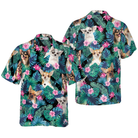 Tropical Chihuahua Dog Hawaiian Shirt