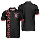 Bowling It's In My DNA Polo Shirt, Swag Bowling Polo Shirt For Male Bowlers, Best Bowling Gift Idea