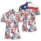 Texas Proud Short Sleeve Women Polo Shirt