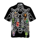 Skeleton Decorate Halloween Hawaiian Shirt, Unique Halloween Shirt For Men And Women