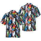 Exotic Parrots & Plant Hawaiian Shirt