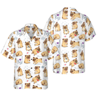 Cute Funny Pugs Shirt For Men Hawaiian Shirt