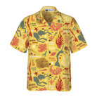 Scuba Diver And Sea Pattern V2 Hawaiian Shirt