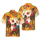 Colorful Festive Thanksgiving Hawaiian Shirt