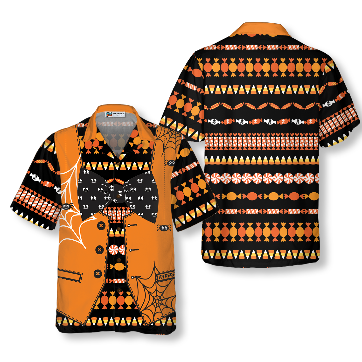 Halloween Candy Man Hawaiian Shirt